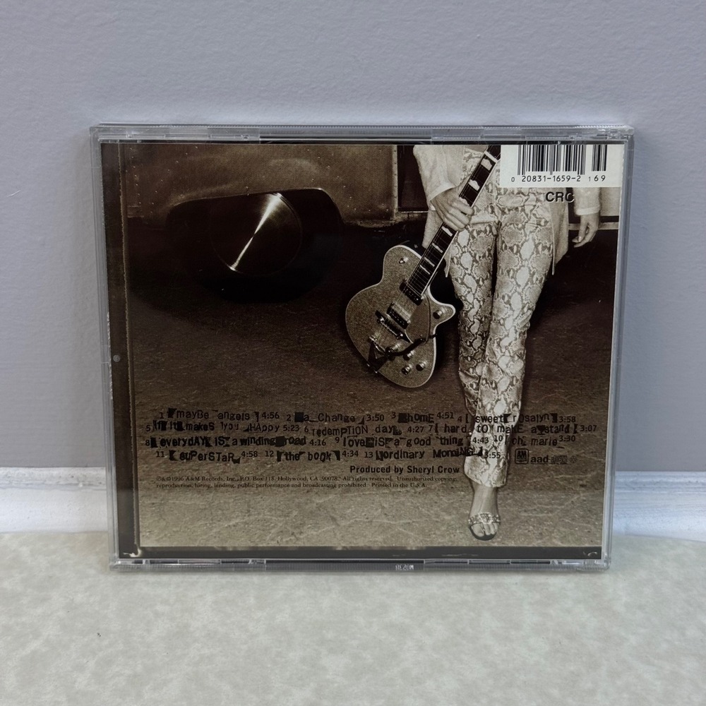 Sheryl Crow: Self‎ Titled (CD Album 1996 A&M Records) Music Rock Pop